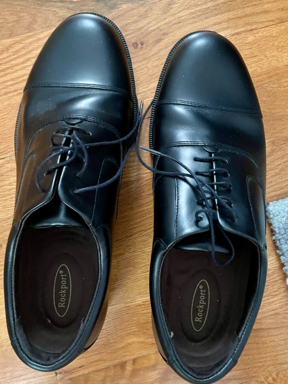 Rockport Oxfords, Dark Brown